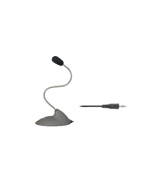 Микрофон компьютерный Defender MIC-111, серый, кабель 1,5 м