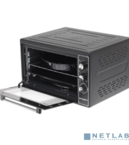 Мини-печь Kraft KF-MO3801BL, черный, 38 л.