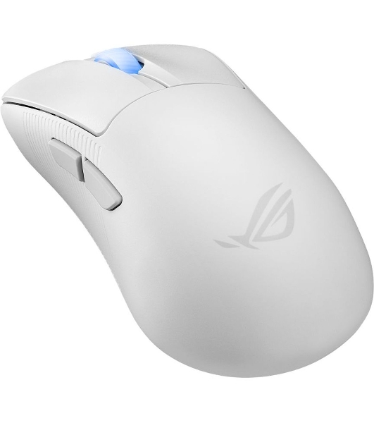Мышь беспроводная/проводная ASUS ROG Keris II Ace белый, 42000 dpi, радиоканал, Bluetooth, USB, кнопки - 6
