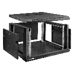 Шкаф телекоммуникационный 19' настенный 6U ExeGate EC-WM-6U.600.M.BLACK (19', 6U, 600x600x370 мм (ШхГхВ), передняя дверь металл, съемные боковые панели, пыле- и влагозащита IP23, черный RAL 9004), фото20