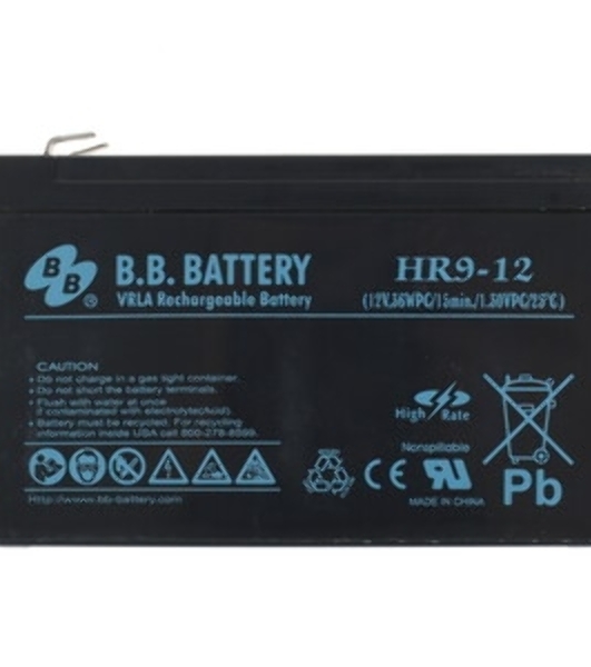 Батарея для ИБП B.B.Battery HR 9-12 (12V 9Ah)