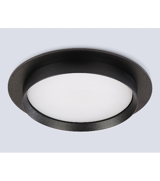 Светильник встраиваемый TU5015 BK черный IP20 GX70 D150*45