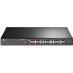 Коммутатор 24-port 10/100Mbps Unmanaged PoE+ Switch with 2 combo RJ-45/SFP uplink ports, metal case, rack mount, 24 802.3af/at compliant PoE+ ports, 2 gigabit combo RJ-45/SFP uplink ports, DIP switches for Extend mode, Isolation mode and Priority mode, up to 25, фото8