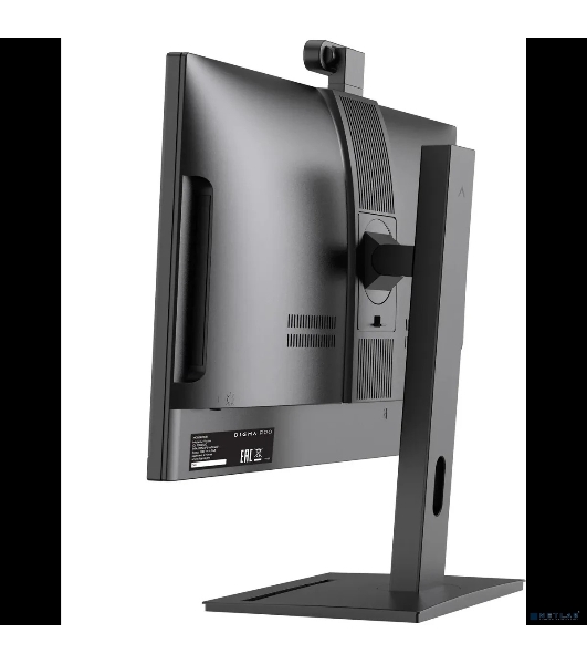 Моноблок Digma Pro Vision 23.8' Full HD i5 1235U (1.3) 16Gb SSD 512Gb UHDG CR Windows 11 Pro Eth WiFi BT 90W клавиатура мышь Cam черный 1920x1080
