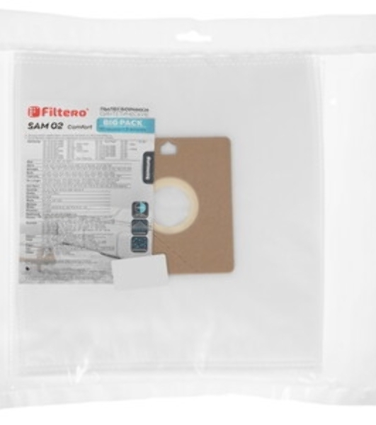 Пылесборники Filtero SAM 02 (10) Comfort, Big Pack