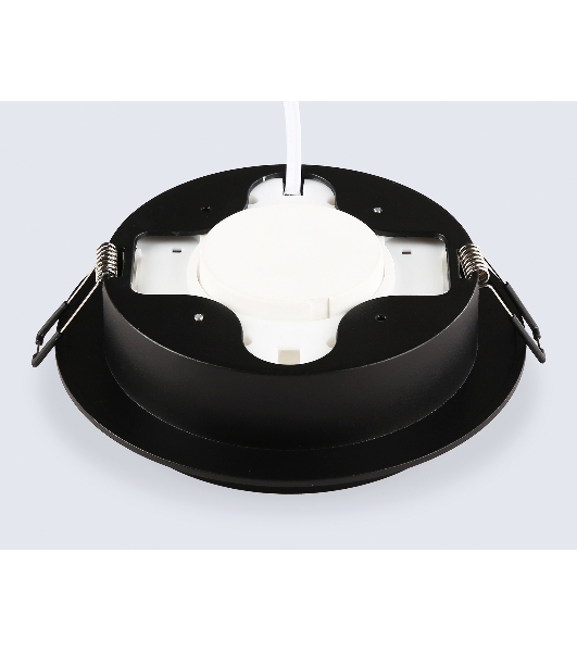 Светильник встраиваемый TU5015 BK черный IP20 GX70 D150*45
