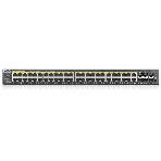 Коммутатор гибридный L2 PoE+ Zyxel NebulaFlex Pro GS2220-50HP, rack 19', 44xGE PoE+, 4xCombo (SFP/RJ-45 PoE+), 2xSFP, бюджет PoE 375 Вт, автономное/облачное управление, фото5