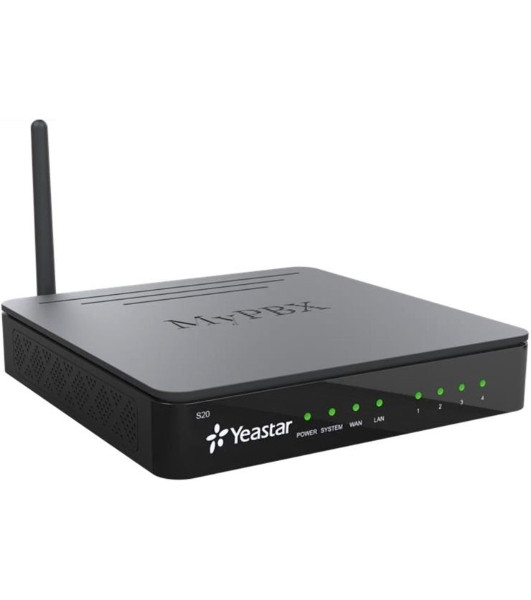 IP-АТС Yeastar S20, поддержка FXO, FXS, GSM, BRI, шт
