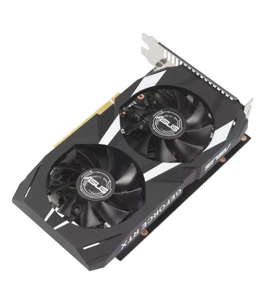 Видеокарта Asus DUAL-RTX 3050-O6G NVIDIA GeForce RTX 3050 6Gb 96bit GDDR6 PCI-E 4.0 1507/14000 DVIx1 HDMIx1 DPx1 HDCP Ret