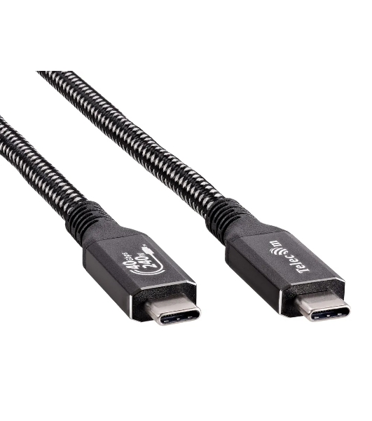 Кабель USB4 TypeCM/CM 8K@30Hz, 40Gbps, PD 240W, медь Telecom 2м TUS840-2M