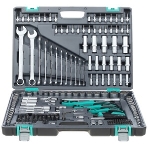 Набор инструментов STELS 141151/4'' 3/8'' 1/2'' cr-v s2 усиленный кейс 216 предм., фото25