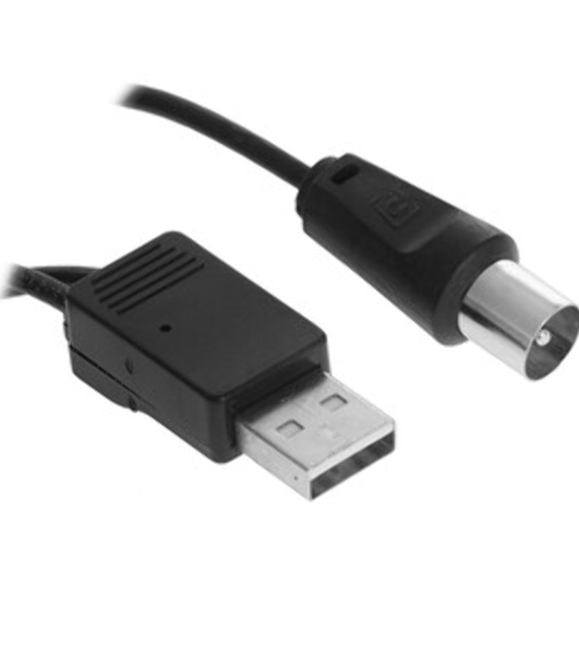Антенна Rexant комнатная 'Активная' с USB питанием, для цифрового телевидения DVB-T2, Ag-707