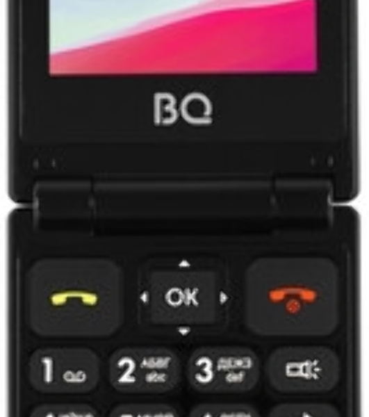 Мобильный телефон BQ 2456 Pocket черный