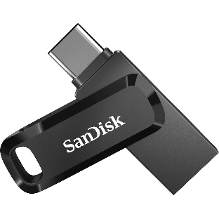 Флешка USB Sandisk 128Gb Ultra Dual Go SDDDC3-128G-G46 USB3.1 черный