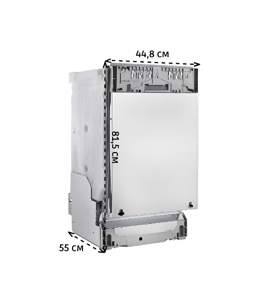 Встраиваемая посудомоечная машина Bosch SMV4HVX03E, серебристый, 59.8 см, 14 компл., 46 дБ, класс D