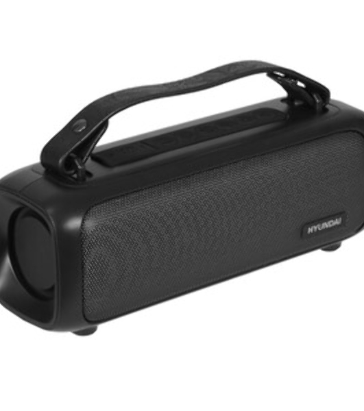 Колонка портативная Hyundai H-PS1020 черный 16W 2.0 BT 10м 1500mAh