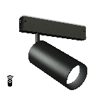Управляемый светодиодный светильник для шинопровода Magnetic Ambrella light GL1232 BK черный IP20 24W 3000K-6400K 220V 36° D65*140 (Без ПДУ), фото7