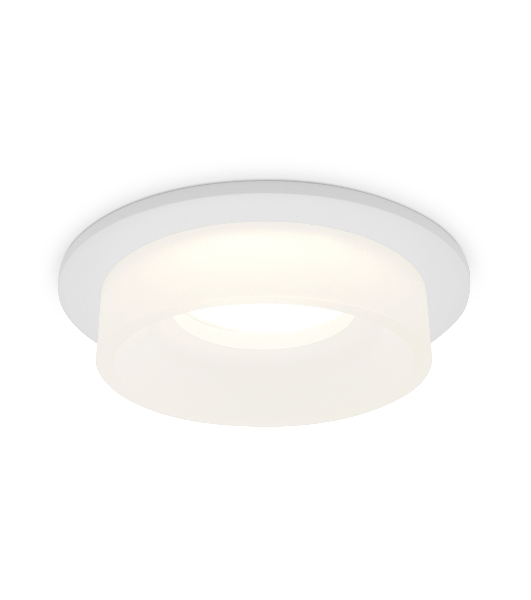 Светильник Ambrella light TN1311 SWH/FR белый песок/белый матовый GU5.3 D98*45