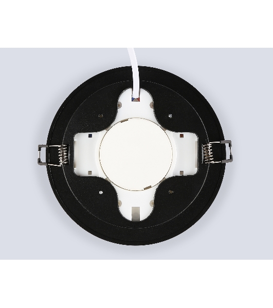 Светильник встраиваемый TU5015 BK черный IP20 GX70 D150*45