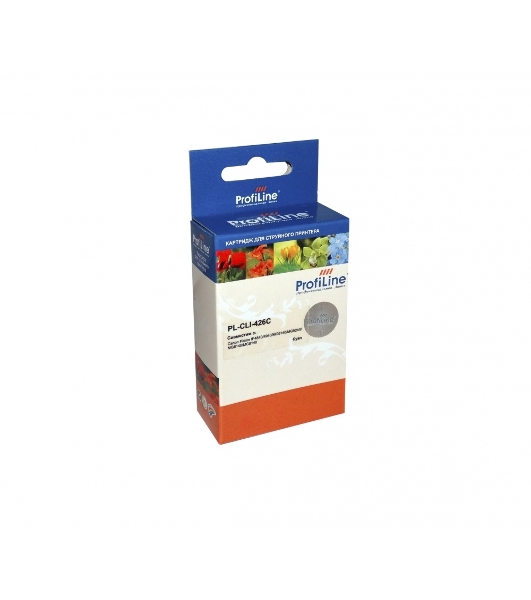 Картридж струйный ProfiLine PL-CLI-426C с чипом для принтеров Canon Pixma IP4840/MG5140/MG5240/MG6140/MG8140 Cyan водн