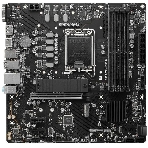 Материнская плата MSI PRO B760M-P DDR4, LGA 1700, Intel B760, 4xDDR4, 4xSATA, 2xM.2, 1xPCIe 4.0 x16, 2xPCIe 3.0 x1, 1xHDMI, 1xDP, 1xVGA, 1x1Gb LAN, 4xUSB-A 2.0, 1xUSB-A 3.2 Gen 1, 1xUSB-C 3.2 Gen 2, 3x3.5 мм, 7.1, mATX, фото10
