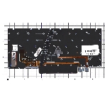 Клавиатура для ноутбука Lenovo ThinkPad X1 Yoga Gen 7 черная с подсветкой, фото 1