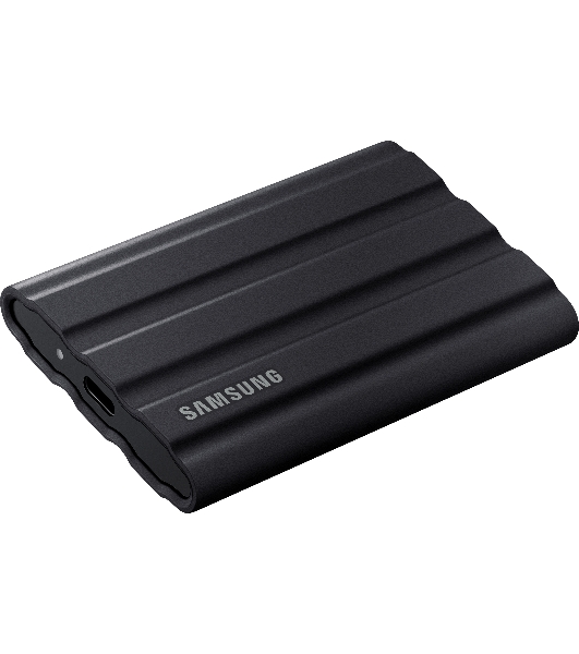 Внешний SSD Samsung T7 Shield, 4TB, USB 3.2 Gen 2 Type-C, R/W 1050/1000, черный