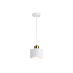 Светильник Ambrella light TR8112 WH/BS белый/латунь E27 max 40W D120*940, фото3