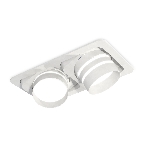 Комплект встраиваемого поворотного светильника Ambrella light XC7663082 SWH/FR белый песок/белый матовый MR16 GU5.3 (C7663, N7141), фото3
