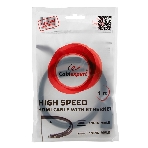 Кабель Cablexpert HDMI CC-HDMI490-15, 19M/19M, v2.0, медь, позол.разъемы, экран, плоский кабель, 1м, черный, пакет, фото6