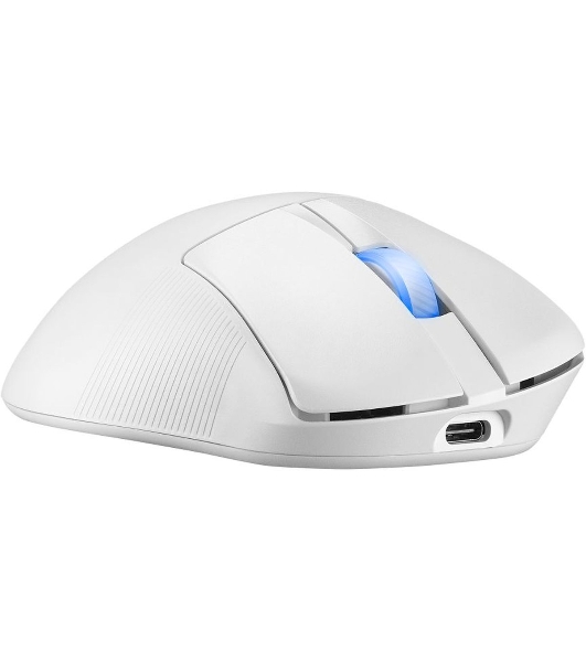 Мышь беспроводная/проводная ASUS ROG Keris II Ace белый, 42000 dpi, радиоканал, Bluetooth, USB, кнопки - 6