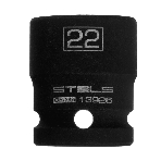 Головка ударная шестигранная Stels 22 мм, 1/2', CrMo, фото5