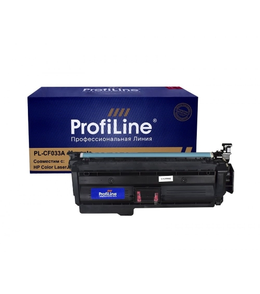Картридж лазерный ProfiLine PL-CF033A (№646A) для принтеров HP Color LaserJet CM4540 Magenta 12500 копий