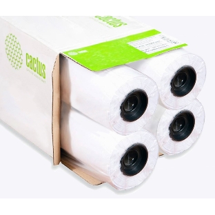 Бумага Cactus CS-LFP90-1067457-4 42'(A0+) 1067мм-45.7м/90г/м2/белый CIE171% для струйной печати втулка:50.8мм (2') (упак.:4рул)