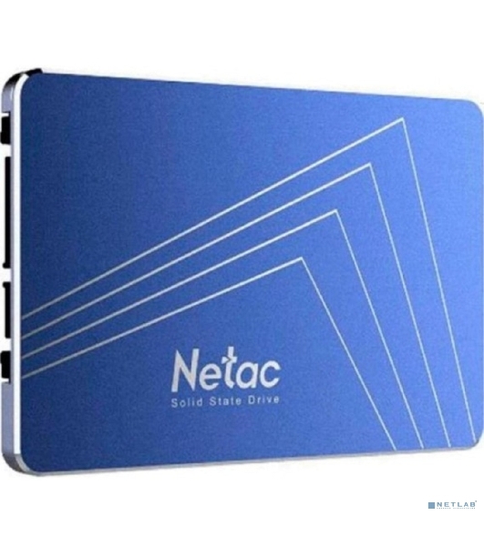 Накопитель SSD Netac N600S, 128Gb, SATA III, 2.5', R/W 510/440