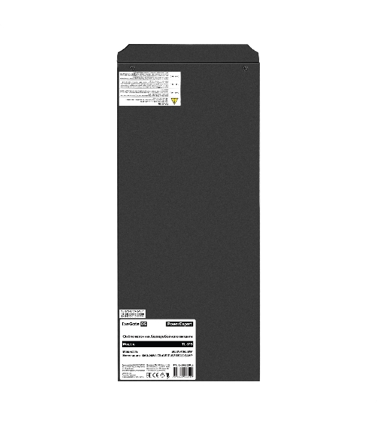 Источник бесперебойного питания On-line ExeGate PowerExpert TL-575-6kVA.240V.LCD.AVR.T.USB.RS232.SNMP 6000VA/6000W, On-Line, PF=1, LCD, клеммы, RS232, USB, SNMP-slot, встроенные батареи 12V 7.2Ah -20шт, возможность подключения до 4 внешних батарейных блоков 240В, Tower, металлический корпус на колесиках, черный