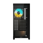 Компьютерный корпус Gigabyte Gb-C500P ST черный без БП ATX 3x120мм 6x140мм 2xUSB 3.0 1xUSB3.1 audio bott PSU, фото9