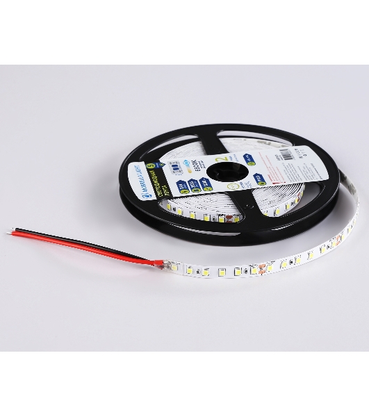 Светодиодная лента Ambrella light GS3103 2835 120Led/ 10W m/ 24V IP20 6500K/ 5000*8*1.2mm (2 конт.)