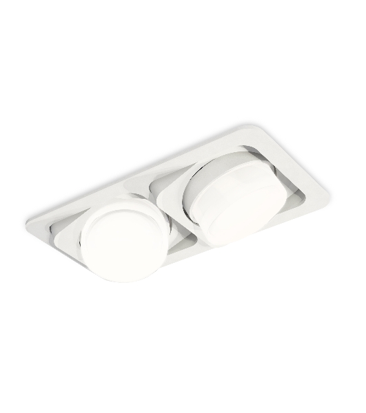 Комплект встраиваемого поворотного светильника Ambrella light XC7663083 SWH/FR/CL белый песок/белый матовый/прозрачный MR16 GU5.3 (C7663, N7160)