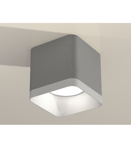Светильник Ambrella Light XS7807001 SGR/SWH серый песок/белый песок MR16 GU5.3 (C7807, N7701)