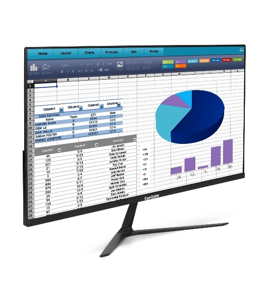 Монитор 27' LCD ExeGate EV2707CA ProSmart VA 1920x1080 100Hz 5ms 16:9 250cd 4000:1 178/178 D-Sub HDMI VESA EX300407RUS