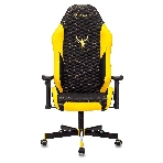 Кресло Knight Neon черный/желтый, экокожа, 120 кг, механизм качания, фото17