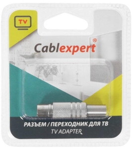 Разъем Cablexpert TVPL-01, TV (папа), блистер