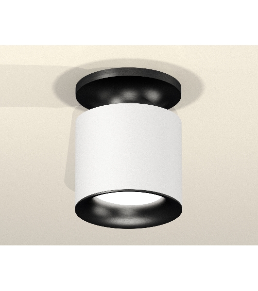 Светильник Ambrella Light XS7401082 SWH/PBK белый песок/черный полированный MR16 GU5.3 (N7926, C7401, N7011)