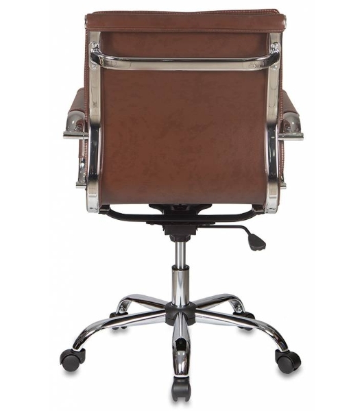 Кресло Бюрократ CH-993-Low/Brown коричневый, экокожа