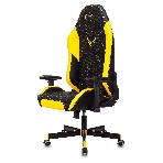 Кресло Knight Neon черный/желтый, экокожа, 120 кг, механизм качания, фото16