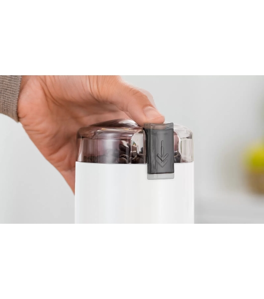 Кофемолка Bosch TSM6A011W 180Вт сист.помол.:ротац.нож вместим.:75гр белый