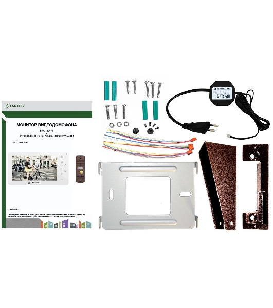 Комплект домофона Tantos Lilu kit белый