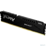 Оперативная память Kingston Fury Beast, DDR5, 32GB (1x32GB), 6000MHz, CL30, DIMM, с радиатором, черный, фото10