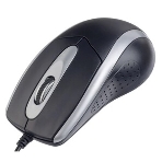 Мышь проводная Perfeo TOUR черный/серебристый, 1000 dpi, USB, кнопки - 3, фото3